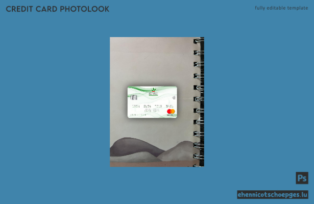 Marokko Crédit Agricole Bank Mastercard Photolook Beispielvorschau
